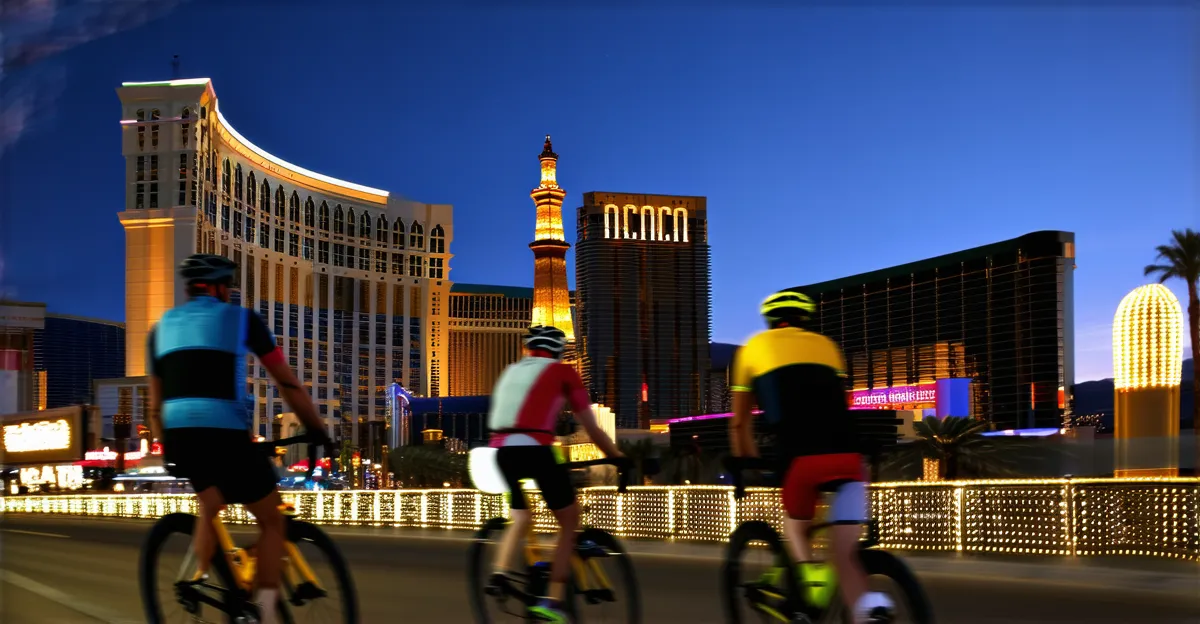 Las Vegas Night Cycling Tours 2025: Glow & Explore